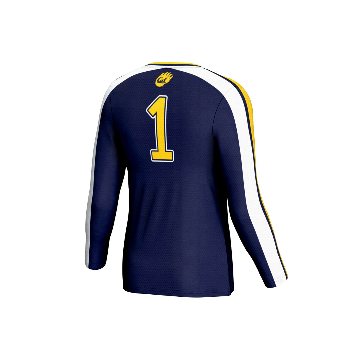 Cal Bears #1 Lightweight Volleyball Fashion Jersey - Navy