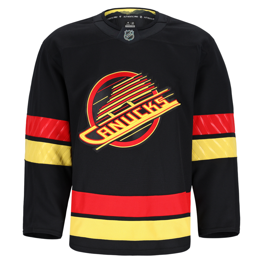 Vancouver Canucks Black Alternate Pro Jersey