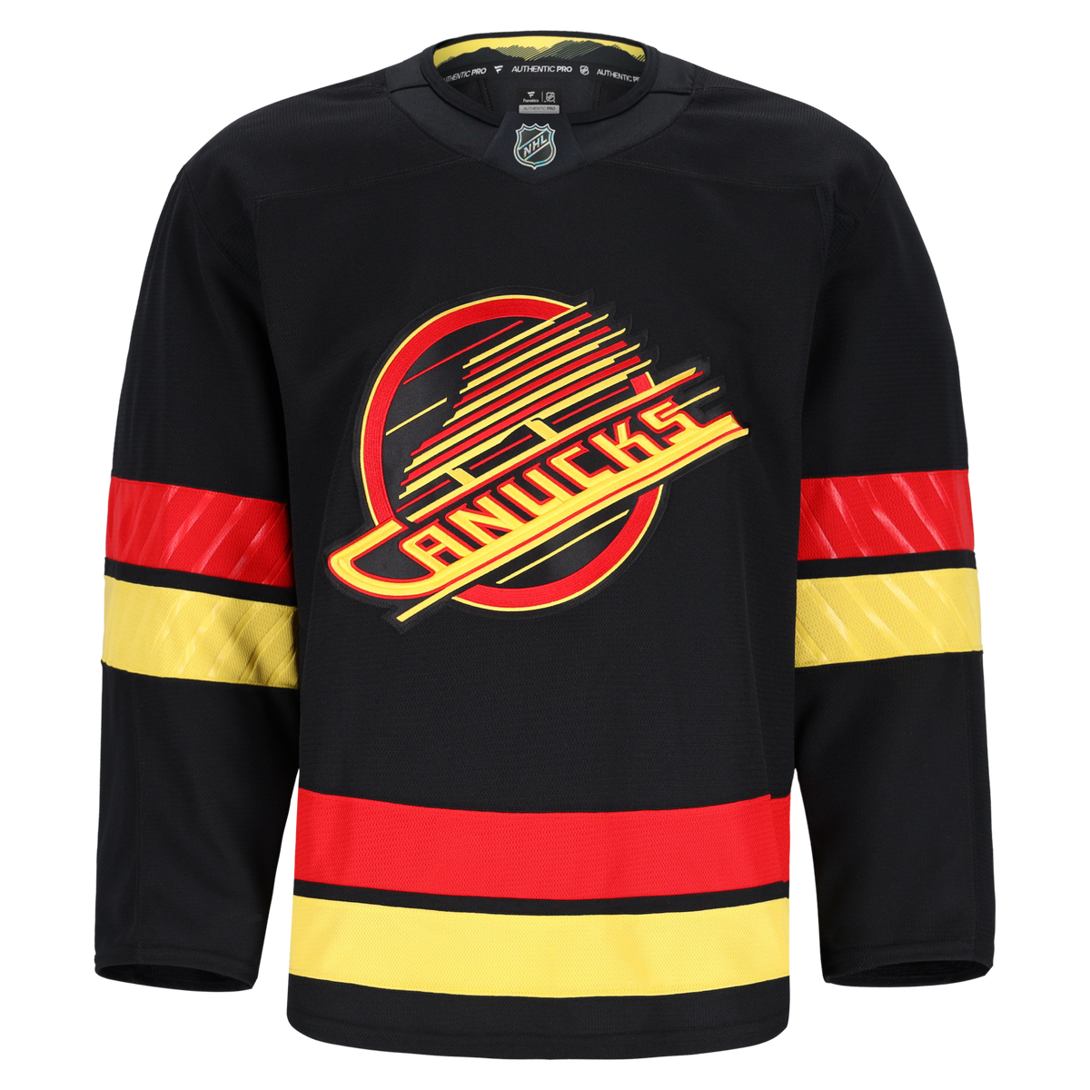 Vancouver Canucks Black Alternate Pro Jersey