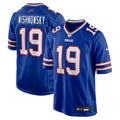 Buffalo Bills Mitch Wishnowsky Royal Team Game Football Jersey