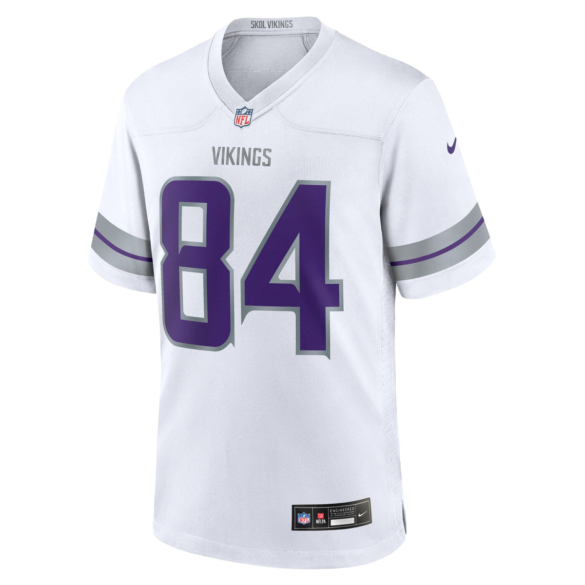 Minnesota Vikings Randy Moss White Alternate Retired Player Game Football Jersey