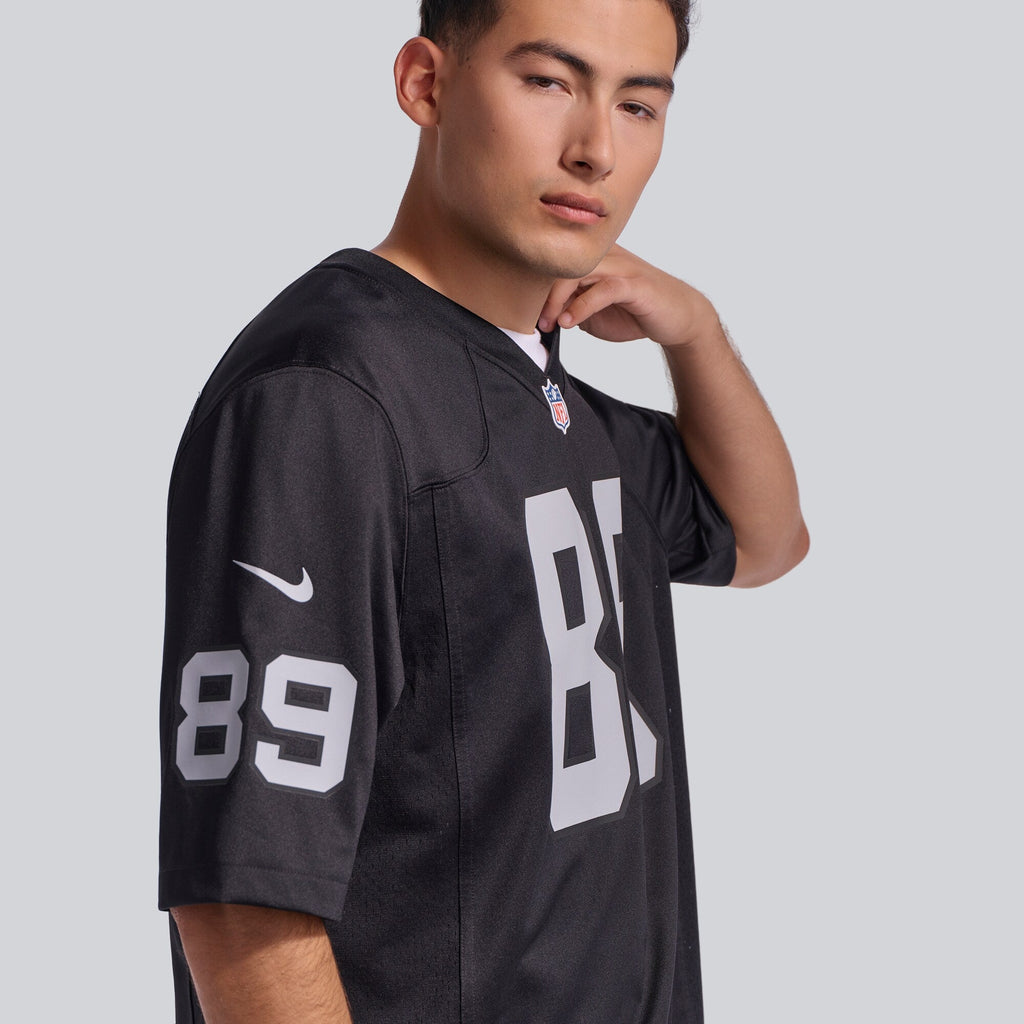 Las Vegas Raiders Brock Bowers Black Player Game Football Jersey