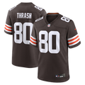 Cleveland Browns Jamari Thrash Brown Team Game Football Jersey