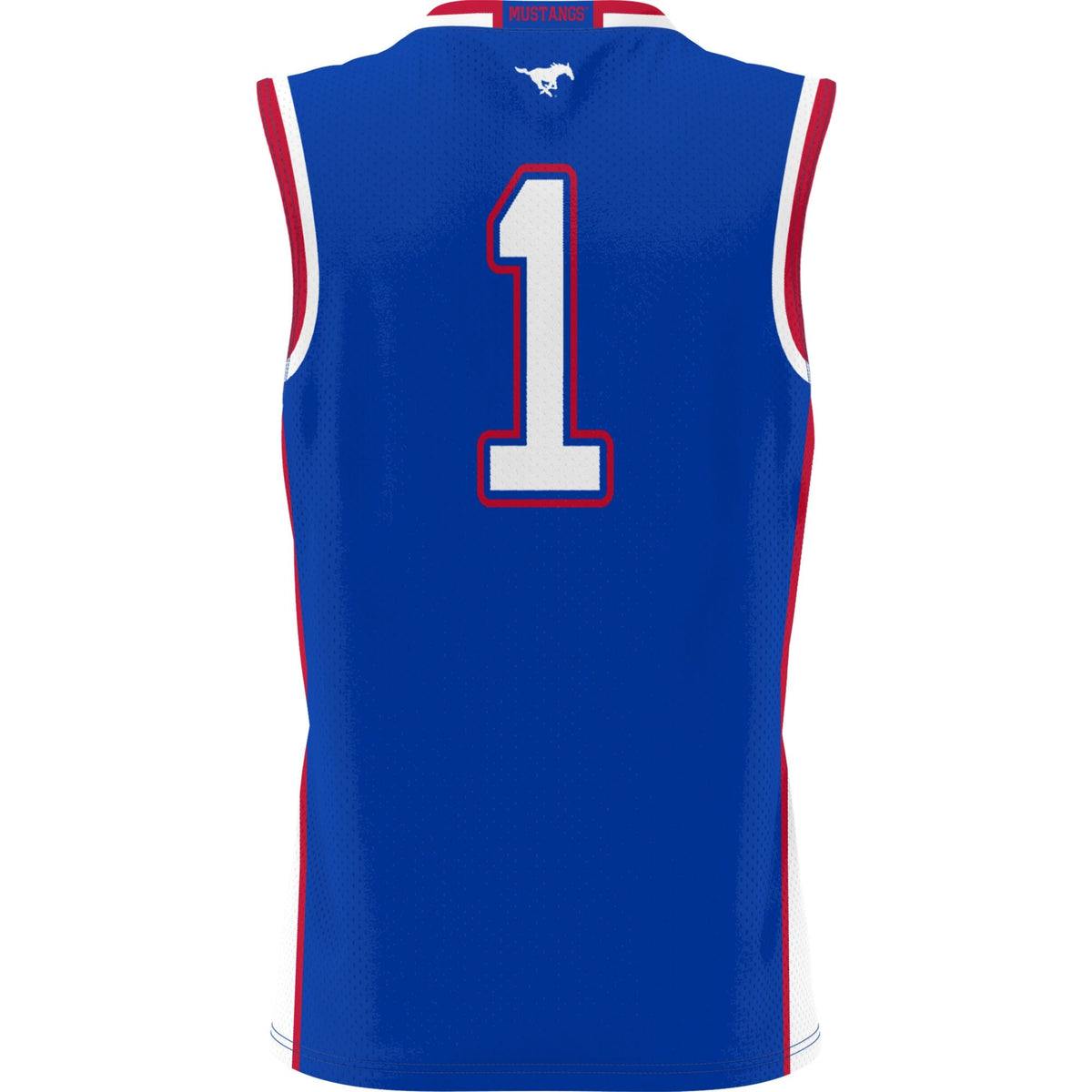 #1 SMU Mustangs Lightweight Basketball Jersey - Royal