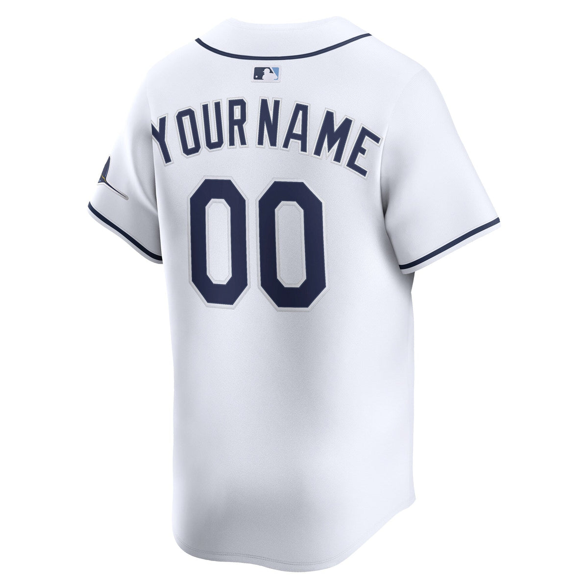 Tampa Bay Rays White Home Limited Custom Baseball Jersey