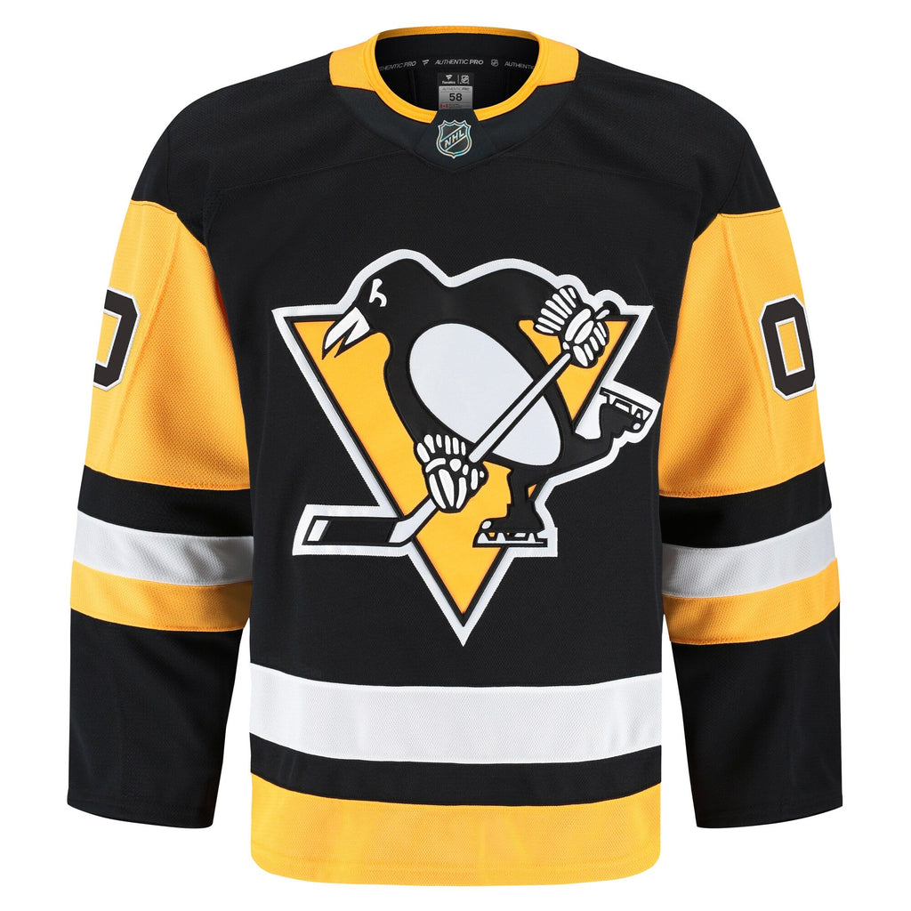Pittsburgh Penguins Black Home Pro Custom Jersey