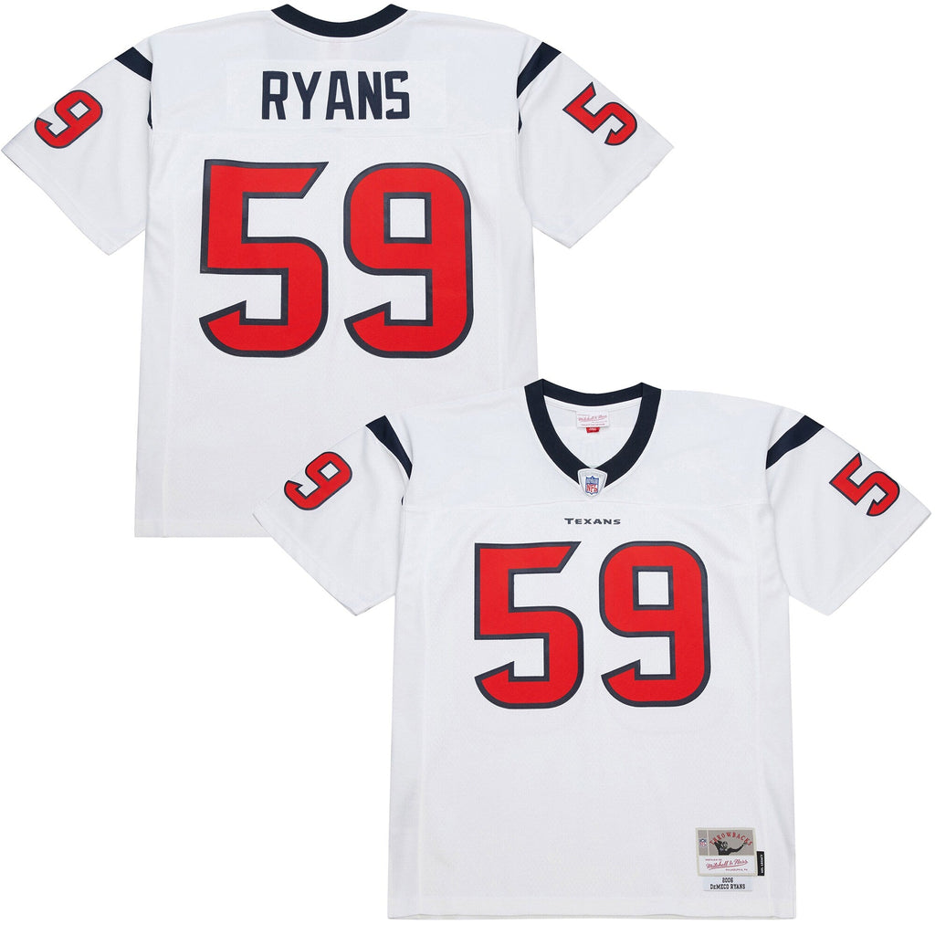 Houston Texans DeMeco Ryans White 2006 Legacy Replica Football Jersey