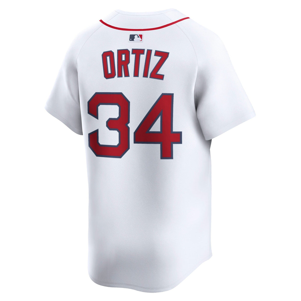 Boston Red Sox David Ortiz White Home Limited Baseball Jersey