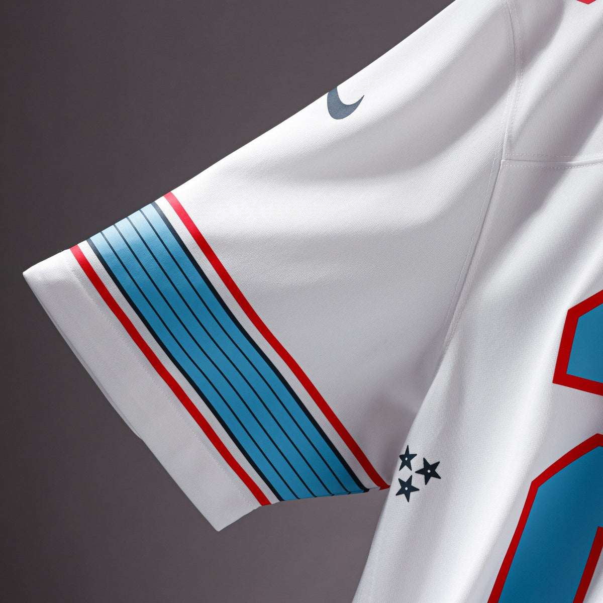 Tennessee Titans Chimere Dike White Game Football Jersey