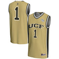 #1 UCF Knights Lightweight Basketball Jersey - Gold