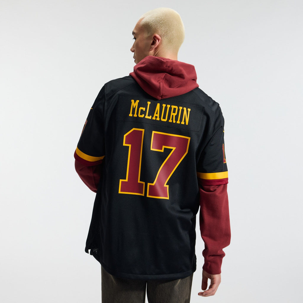 Hail Raiser Washington Commanders Terry McLaurin Black Alternate Game Football Jersey
