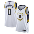 Indiana Pacers Association Edition Swingman Jersey - White - Tyrese Haliburton