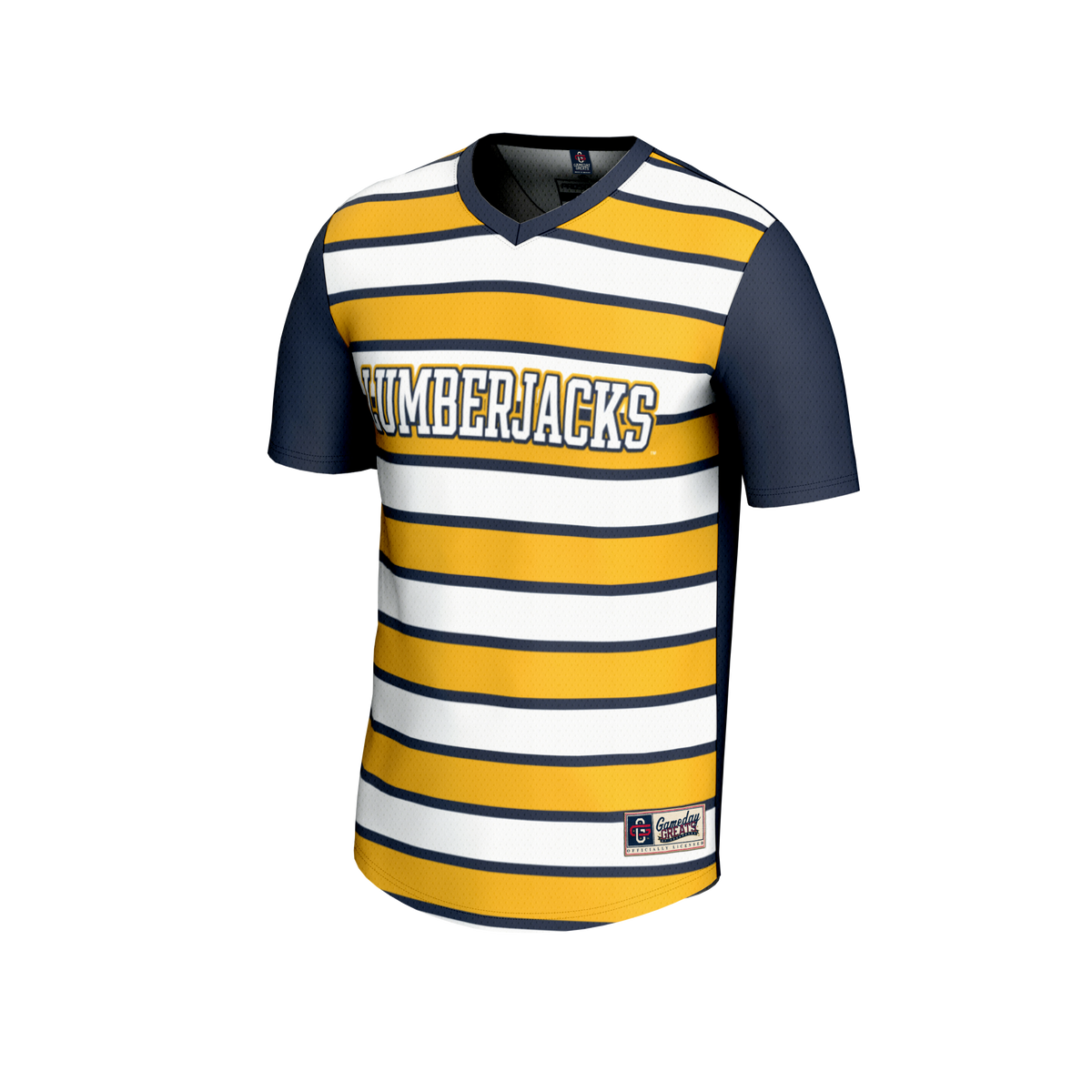 #1 Northern Arizona Lumberjacks Lightweight Soccer Fashion Jersey - Navy