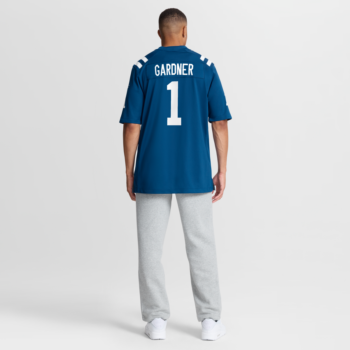 Indianapolis Colts Ahmad Sauce Gardner Royal Team Game Football Jersey
