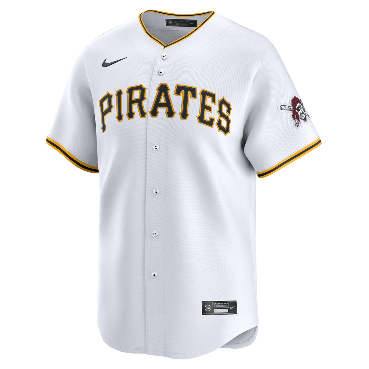 Pittsburgh Pirates White Home Limited Baseball Jersey