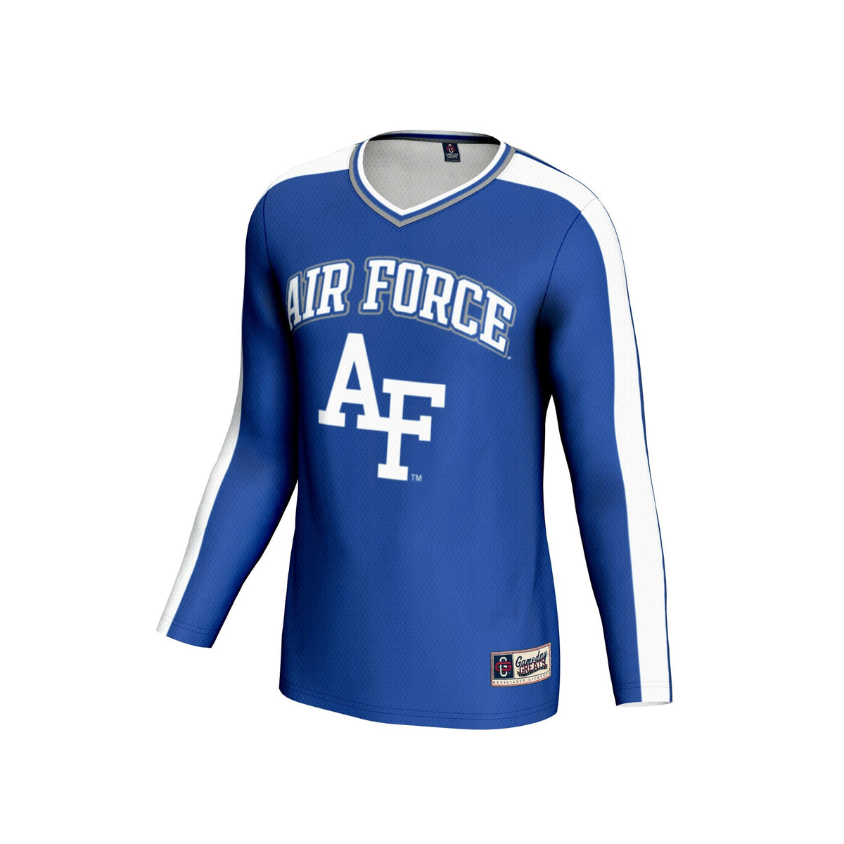 Air Force Falcons #1 Lightweight Volleyball Fashion Jersey - Royal