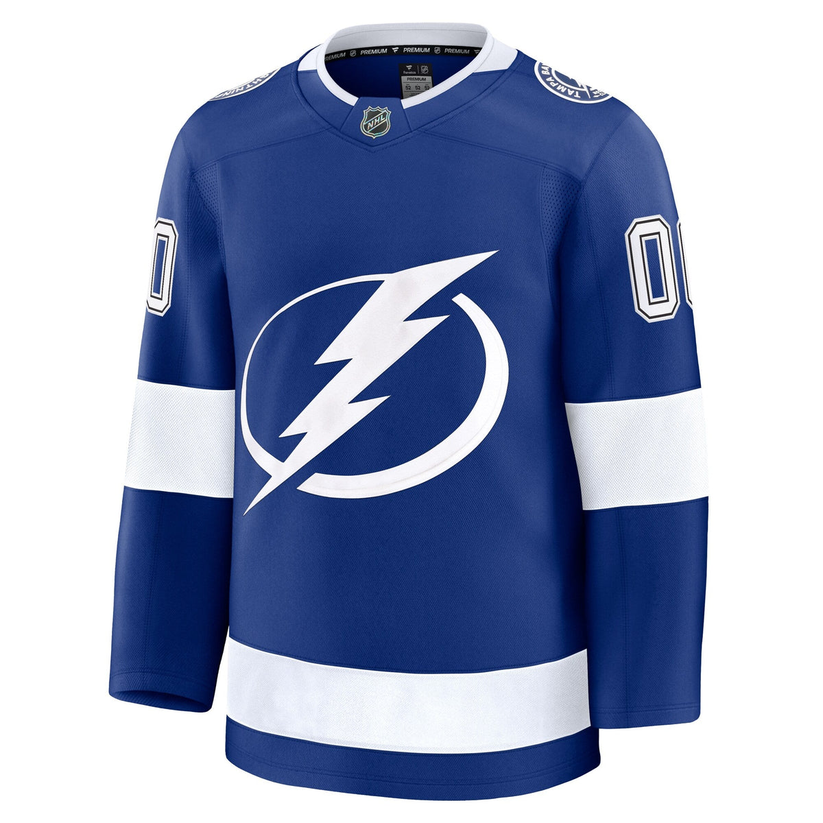 Tampa Bay Lightning Blue Home Premium Custom Jersey