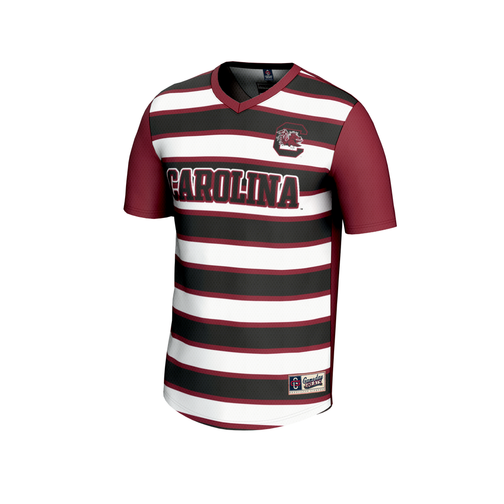 #1 Garnet South Carolina Gamecocks Lightweight Soccer Fashion Jersey