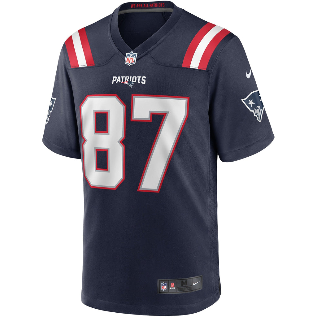 New England Patriots Ben Coates Navy Game Retired Player Football Jersey