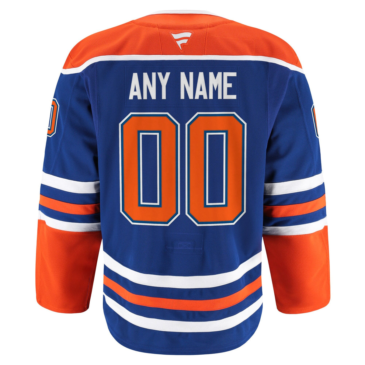 Edmonton Oilers Royal Home Pro Custom Jersey