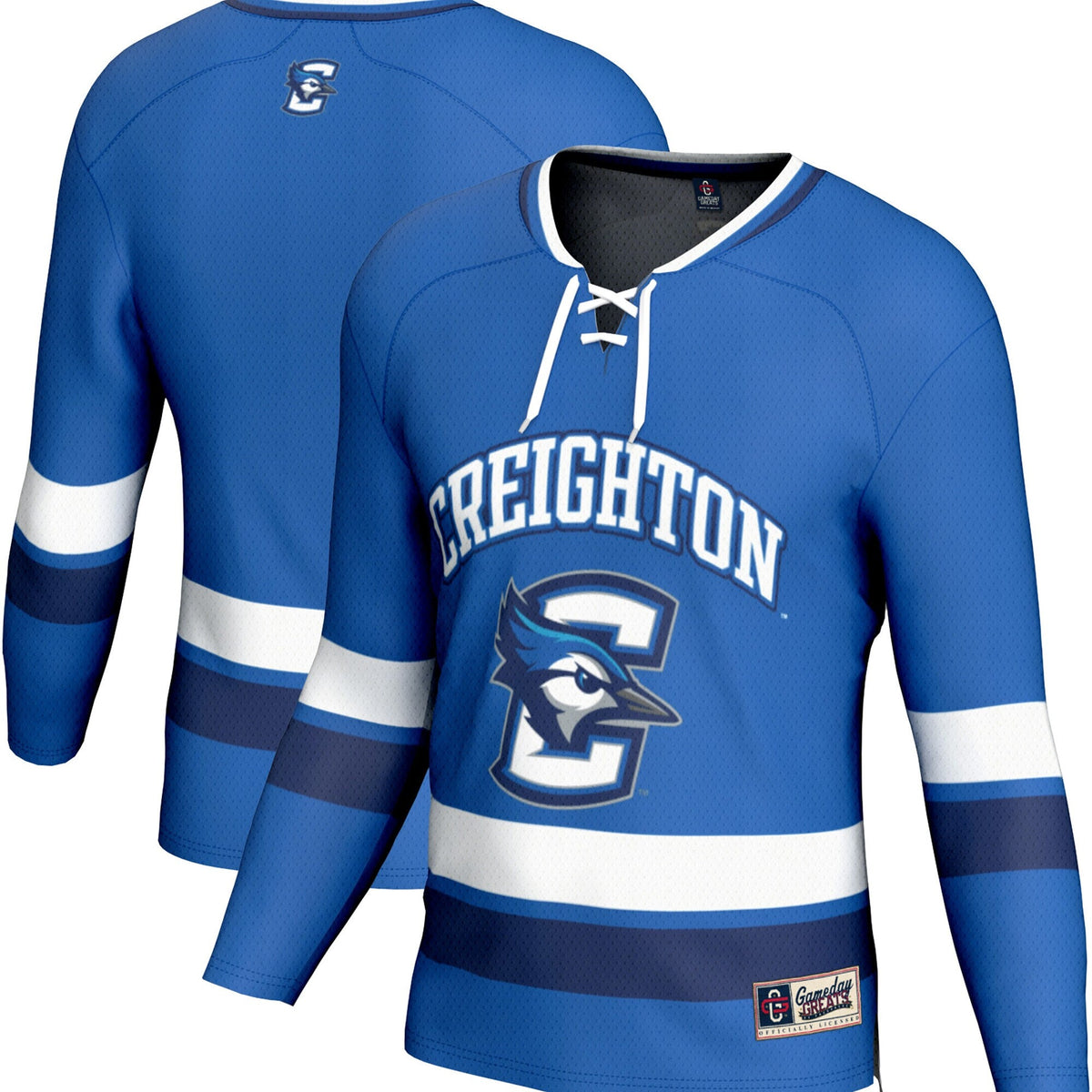 Creighton Bluejays Spirit Hockey Jersey - Blue