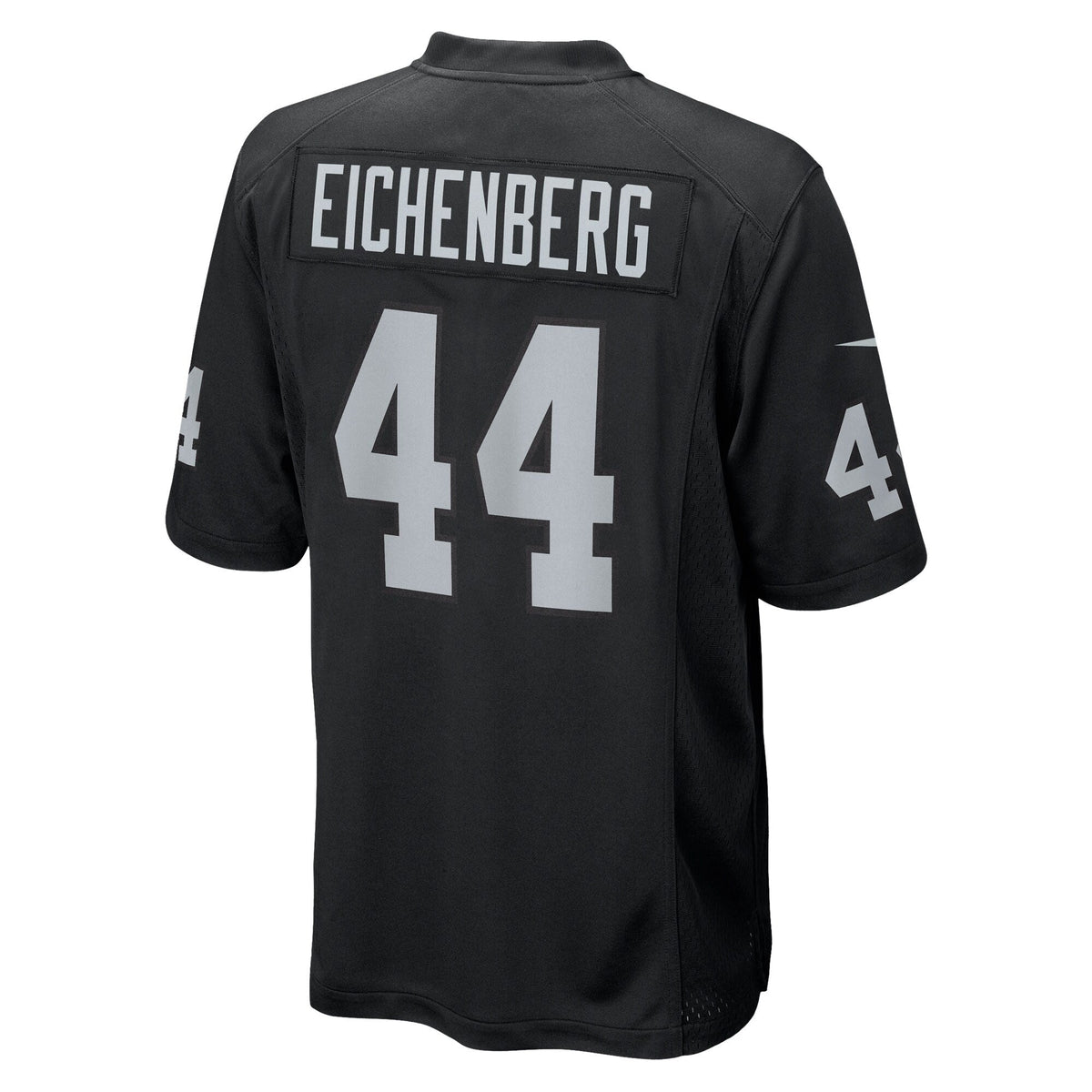 Las Vegas Raiders Tommy Eichenberg Black Team Game Football Jersey