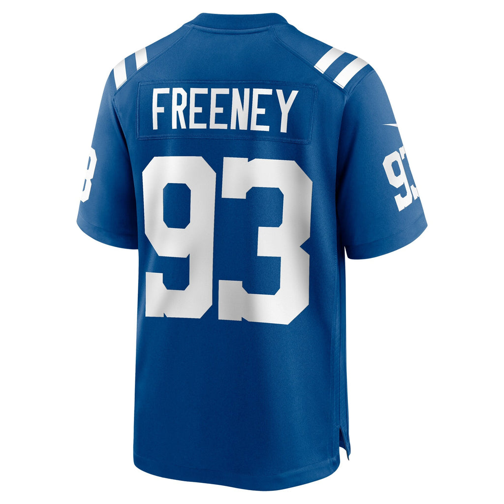Indianapolis Colts Dwight Freeney Royal Team Retired Player Game Football Jersey