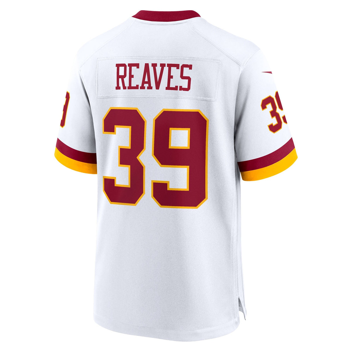 Washington Commanders Jeremy Reaves White Game Super Bowl Era Football Jersey