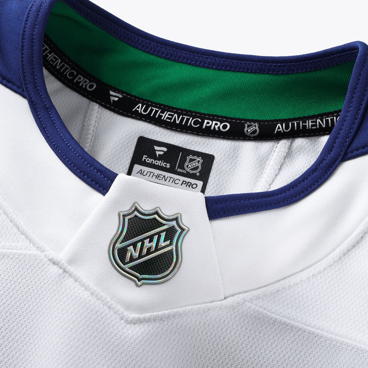 Vancouver Canucks White Away Pro Jersey