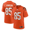Cincinnati Bengals Chad Johnson Orange Retired Player Alternate Game Football Jersey