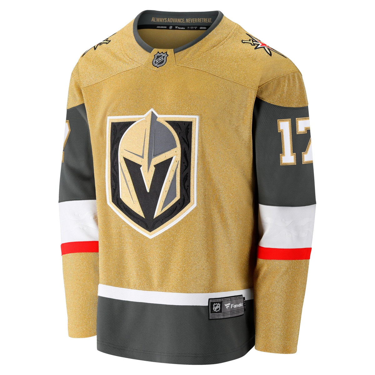 Vegas Golden Knights Ben Hutton Gold Home Premier Breakaway Player Hockey Jersey