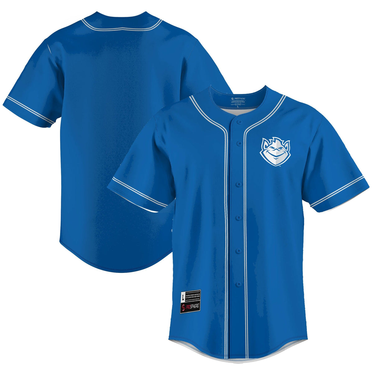 Saint Louis Billikens Lightweight Baseball Jersey - Blue