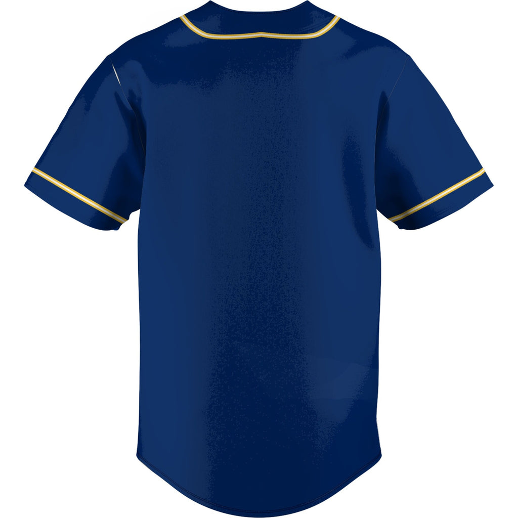 Marquette Golden Eagles Lightweight Baseball Jersey - Blue
