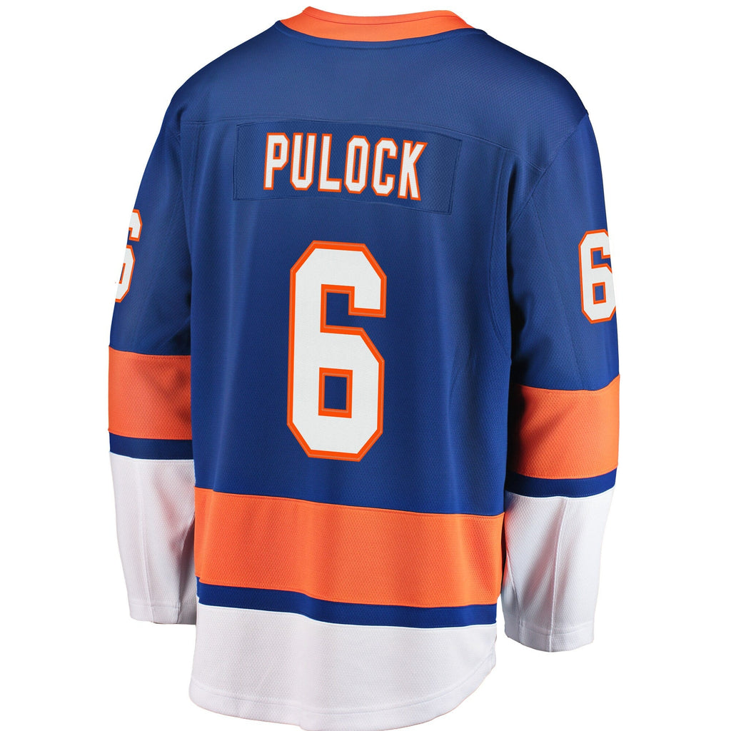 New York Islanders Ryan Pulock Royal Breakaway Player Hockey Jersey