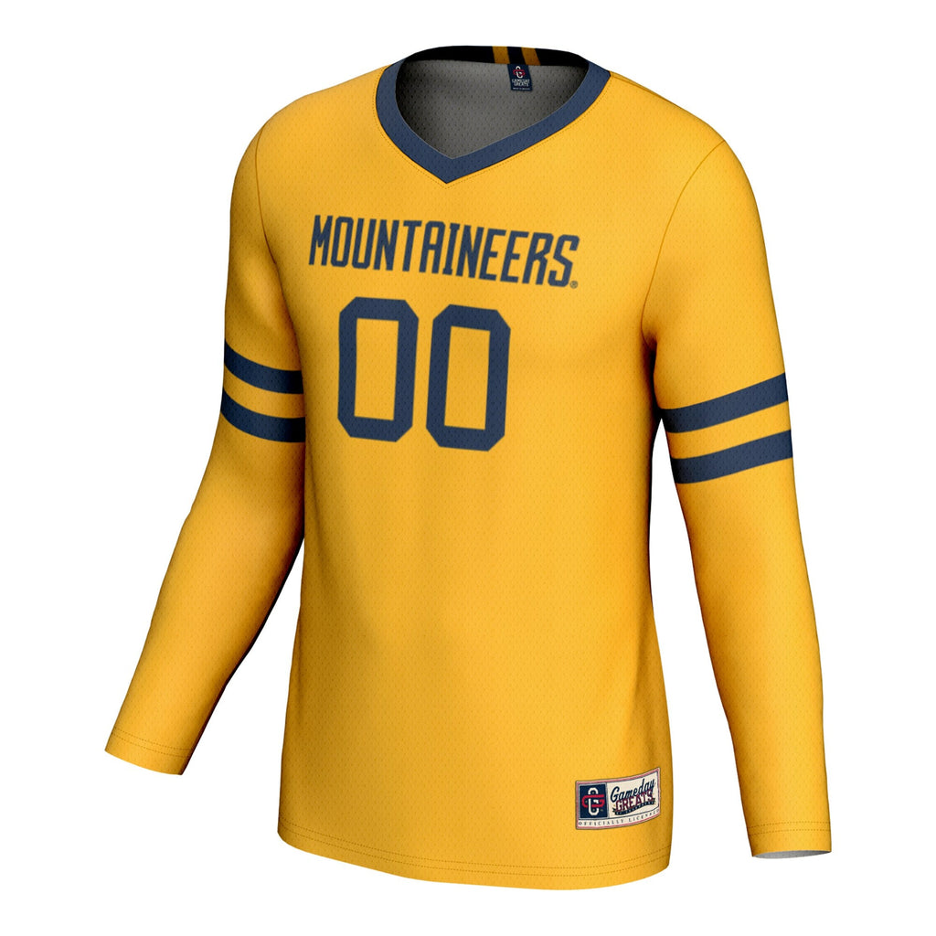 West Virginia Mountaineers NIL Pick-A-Player Lightweight Volleyball Jersey - Gold