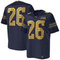 #26 Navy Notre Dame Fighting Irish 2026 Shamrock Series Replica Football Jersey