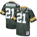 Green Bay Packers 2010 Charles Woodson Green Throwback Retired Player Football Jersey