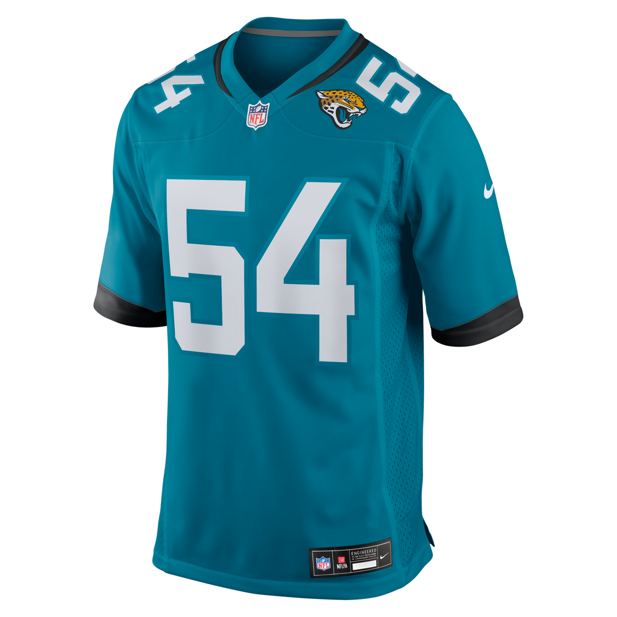 Jacksonville Jaguars Jack Kiser Teal Team Game Football Jersey