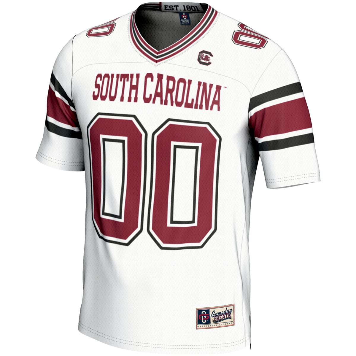 South Carolina Gamecocks NIL Pick-A-Player Football Jersey - White
