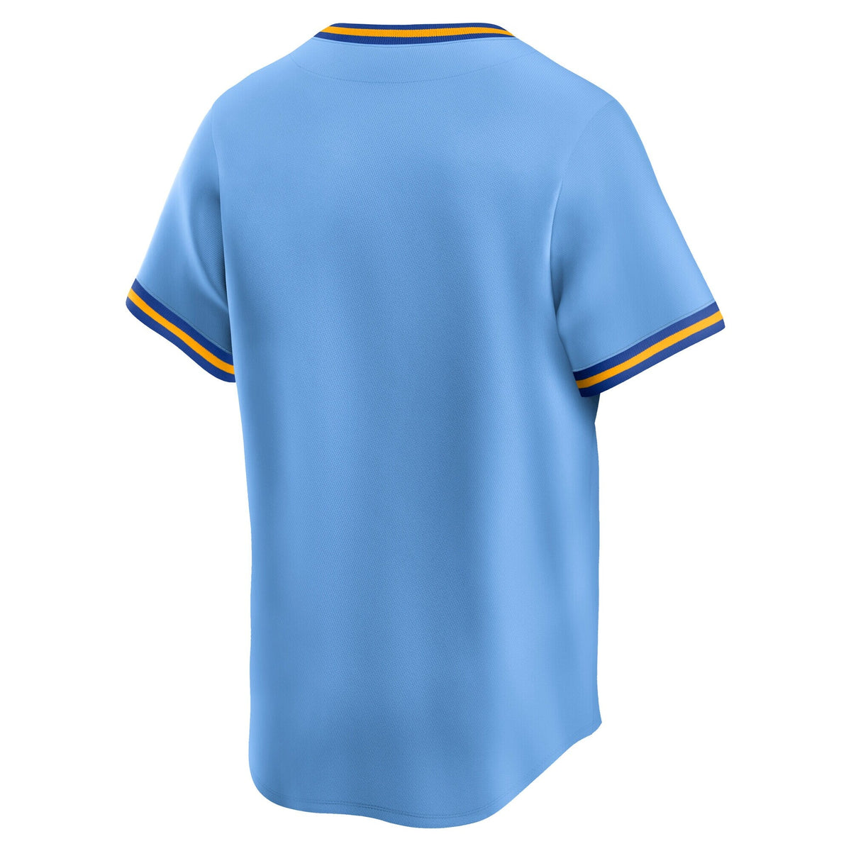 Milwaukee Brewers Light Blue Cooperstown Collection Limited Baseball Jersey