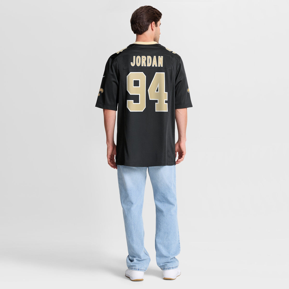 New Orleans Saints Cameron Jordan Black Game Football Jersey
