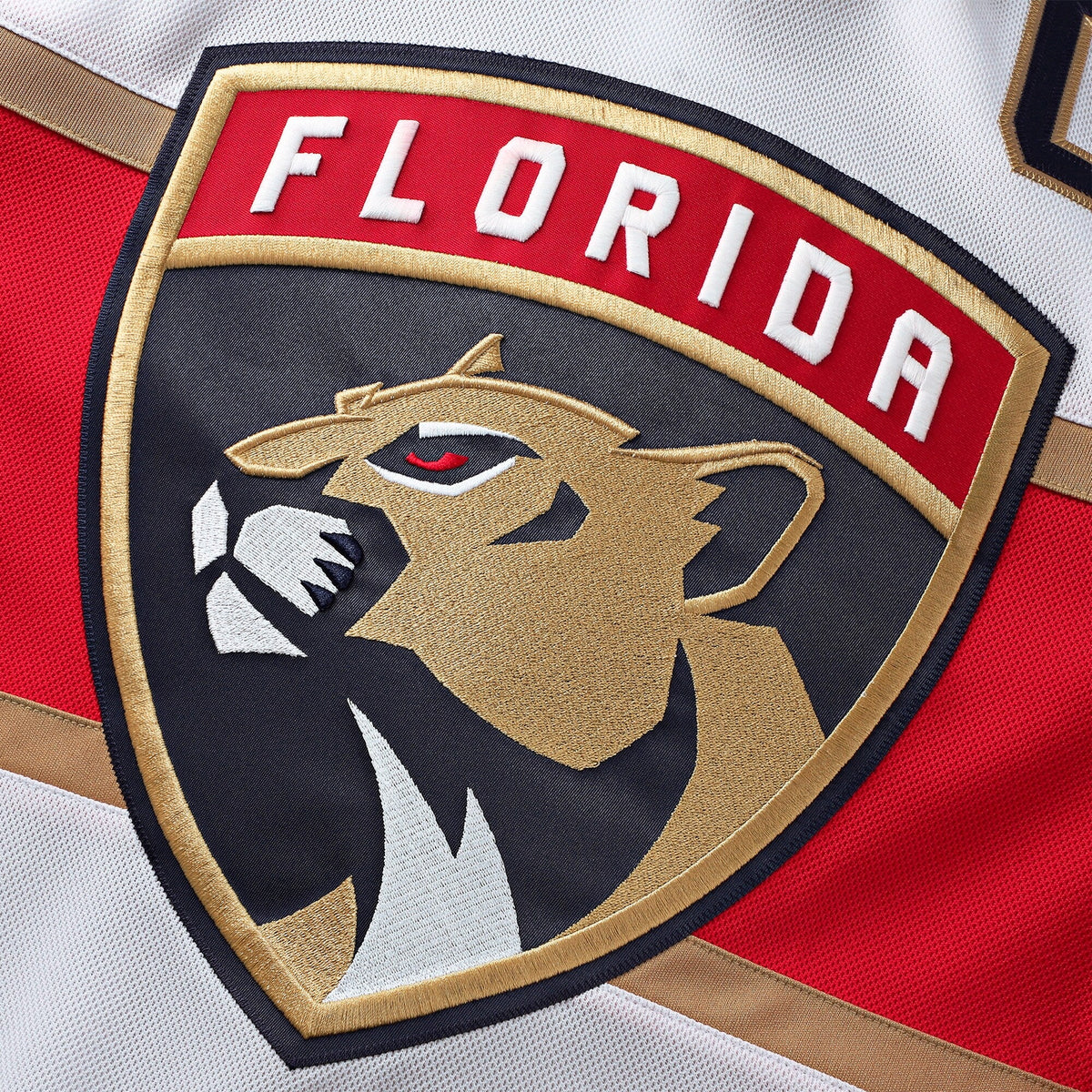 Florida Panthers White Away Premium Custom Jersey