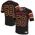Iowa State Cyclones Lightweight Collegiate Football Blackout Fashion Jersey