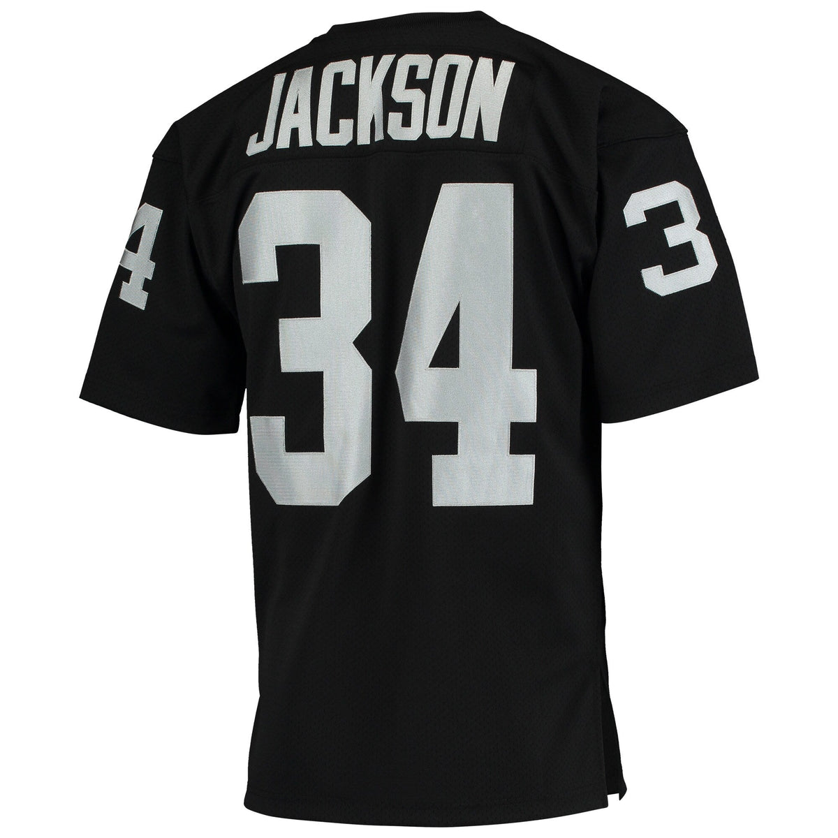 Las Vegas Raiders 1990 Bo Jackson Black Throwback Retired Player Football Jersey