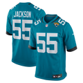 Jacksonville Jaguars Dequan Jackson Teal Game Football Jersey
