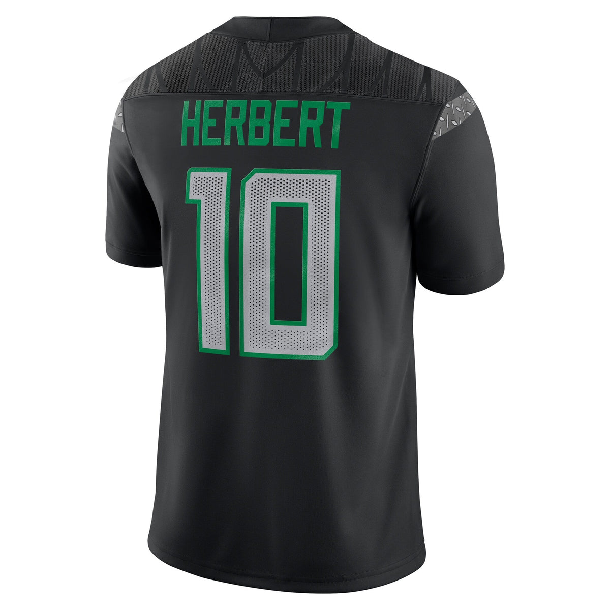 Justin Herbert Oregon Ducks Alumni Game Jersey - Black