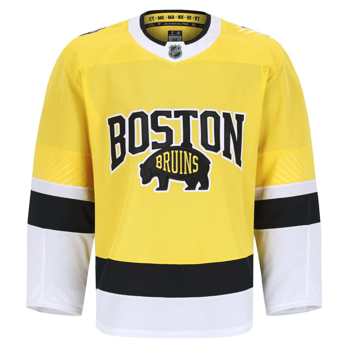 Boston Bruins Gold 2026 NHL Stadium Series Pro Jersey