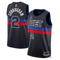 Detroit Pistons Statement Edition Swingman Jersey - Blue - Cade Cunningham
