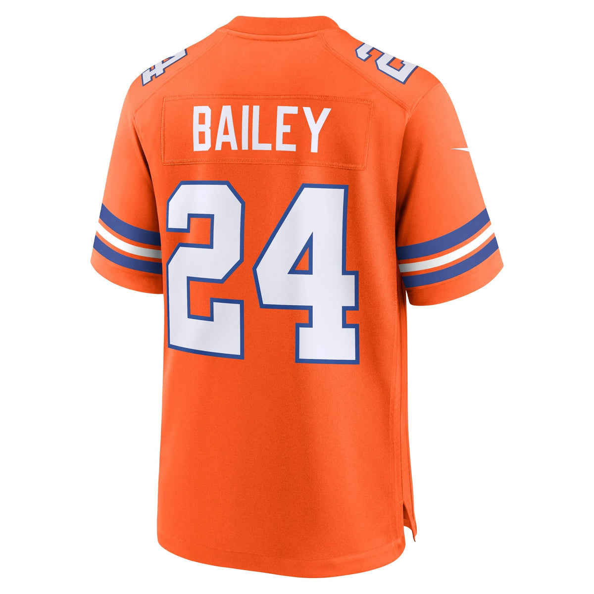 Denver Broncos Champ Bailey Orange Retired Player Alternate Game Football Jersey