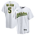 Athletics Jacob Wilson White Home Replica Baseball Jersey